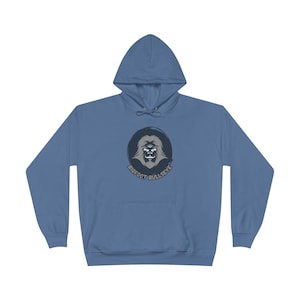 Bluza z kapturem Bigfoot Bullseye Sasquatch, bluza z kapturem Bigfoot, bluza z kapturem Sasquatch Eco-Friendly, bluza unisex Bigfoot, Bigfoot