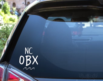 Outer Banks NC Decal, Pogue life decal, pogue life, trending Car decal, beach decal, NC beaches, Vinyl decal, laptop decal, tumbler decal