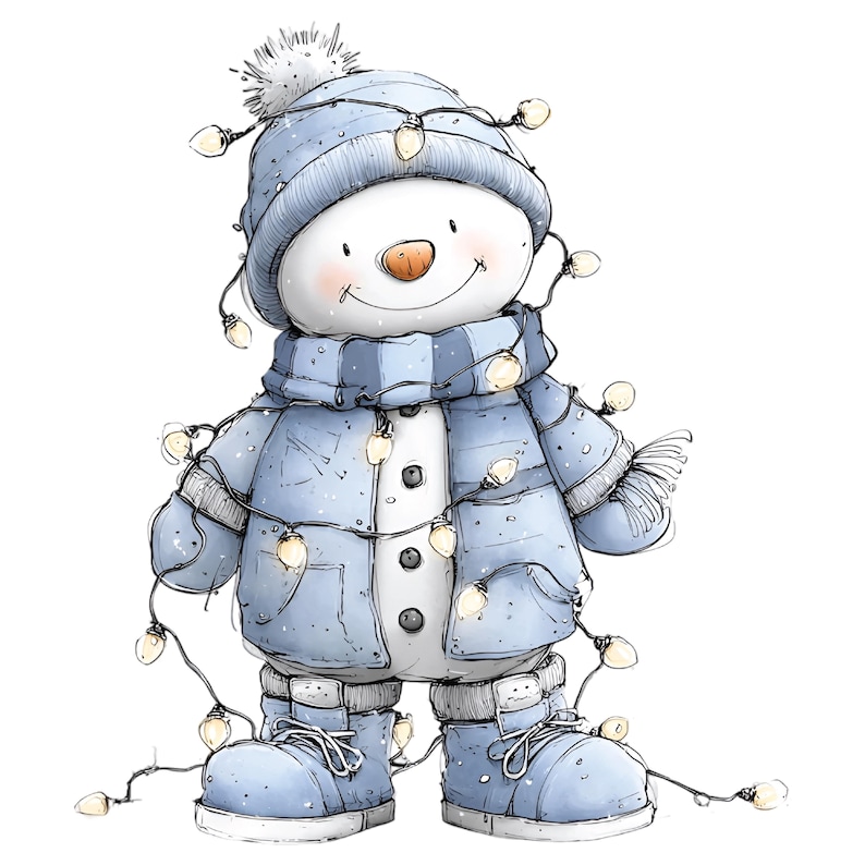 Christmas Bichon Frise Snowman Clipart – Cute Dog Lover Holiday PNG Bundle (Digital Download, Commercial Use) 30 PNG image 18