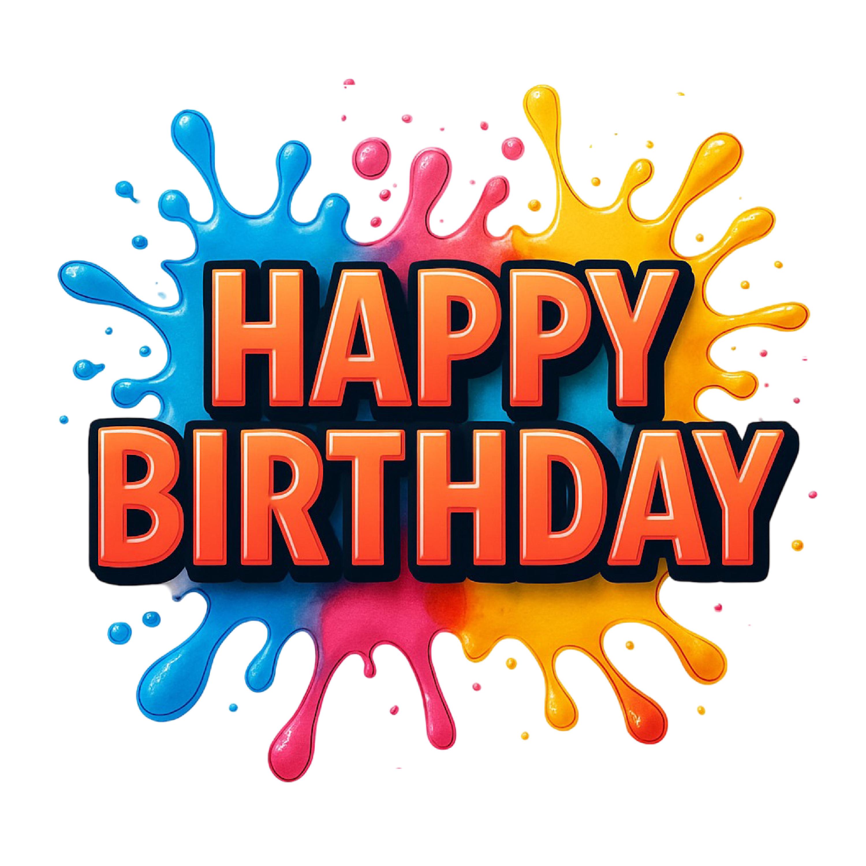 Paquete de 30 PNG de sublimación de Feliz Cumpleaños, PNG transparente, descarga digital, globos de cumpleaños PNG, archivos PNG, imágenes prediseñadas de fiesta de cumpleaños