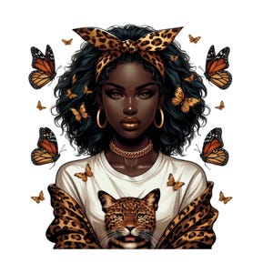 Schwarze Geschichte Monat Mädchen PNG: Afroamerikanische Kinder Digitale Kunst (Herunterladbare Dateien) 21 PNG