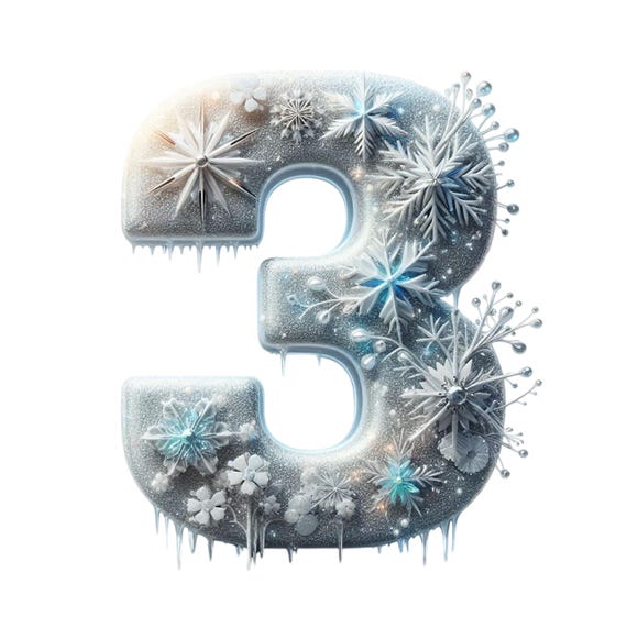 Winter Wonderland Letter Set: Snowy Alphabet PNG Images (digital