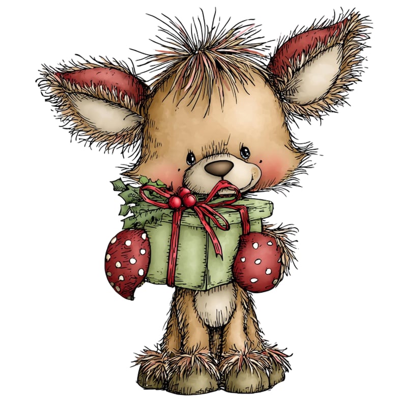 Whimsical Christmas Woodland Animals Clipart – Winter Forest PNG Set ...