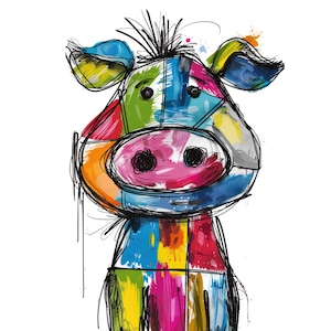 41 PNG Doodle Karton Schweinchen, transparente PNG-Dateien, digitaler Download, Aquarell Clipart, kommerzielle Nutzung, Wand Kunstdruck, Sublimationsdesign,