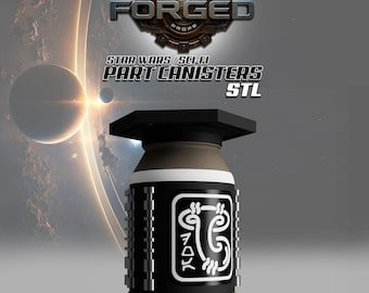 Dok Ondar's Part Cannister Prop STL Inspired by Batuu Star Wars
