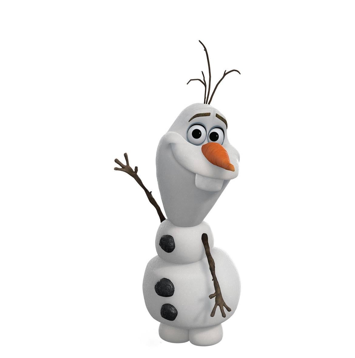 Olaf Frozen Lifesize Cardboard Cutout, Disney Standee, Snowman Party ...