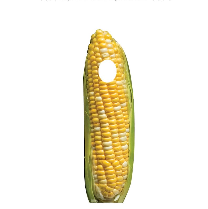Corn on the Cob Cardboard Stand-in, Life-size Farm Party Photo Prop ...