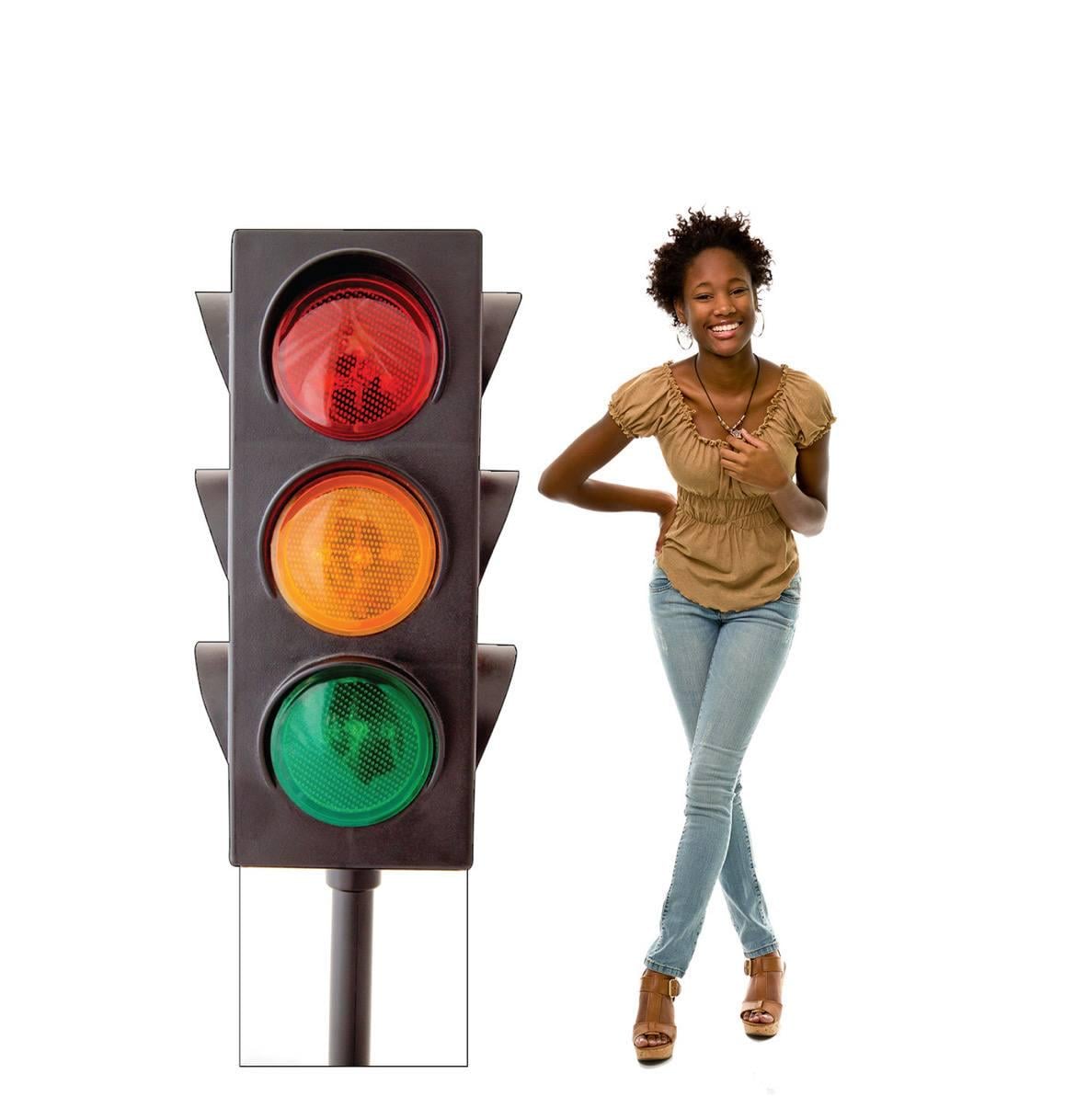 Lot De 12 Feux De Signalisation Miniatures - Jouets éducatifs - Simulation Panneaux - Décoration Maison