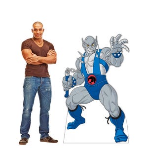 Panthro ThunderCats Life-Size Cardboard Cutout, 80s Cartoon Hero Standee, Classic Animation Display & Collector Decor, Retro Tv Show