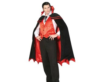 Figura de cartón del Conde Telaraña – 180 cm (71") Decoración de Halloween para vampiros