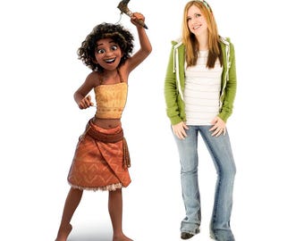 Moana Life-Size Cardboard Cutout, Disney Birthday Party Decor