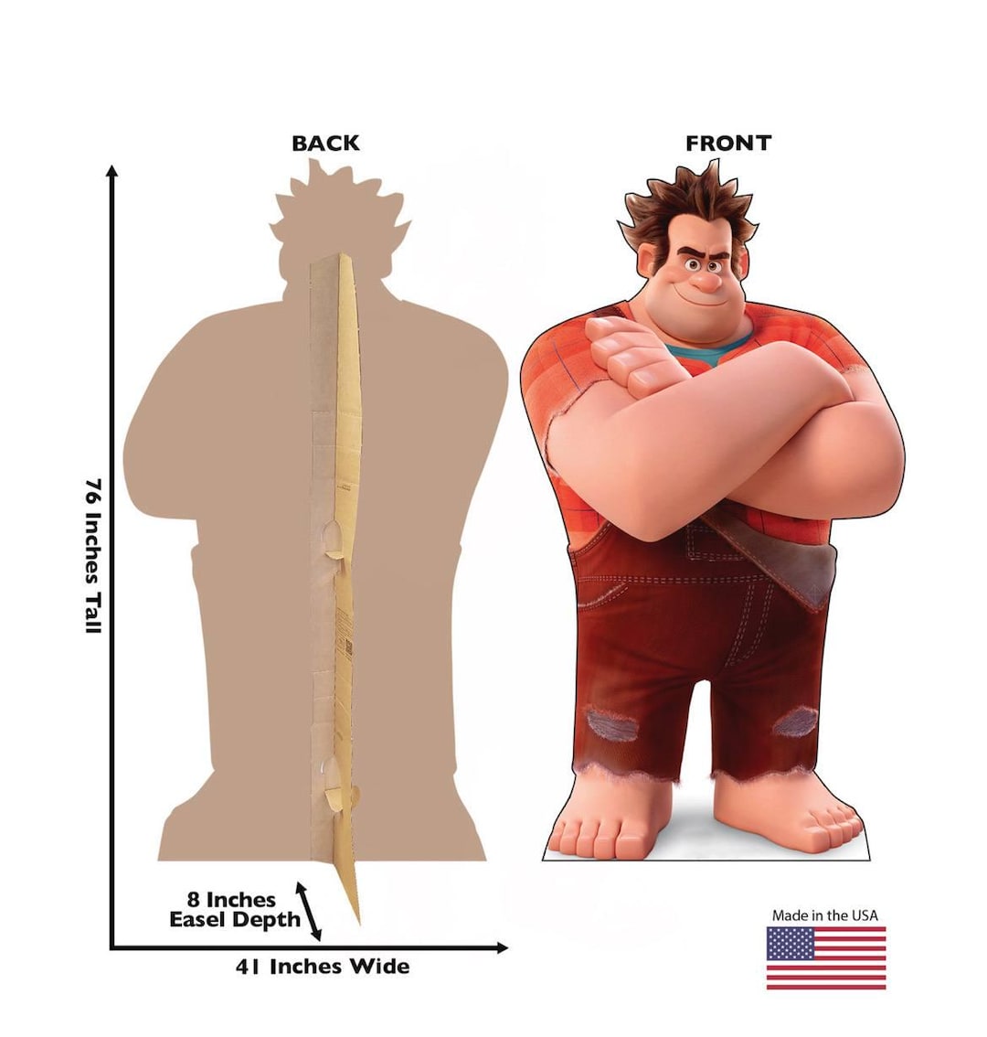 Wreck-it Ralph Life-size Cardboard Standee, Party Decor & Photo Prop - Etsy