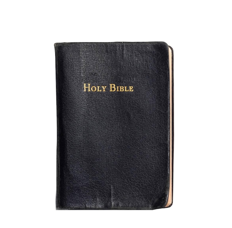 The Holy Bible Cardboard Cutout, Life Size Religious Prop, Christian ...