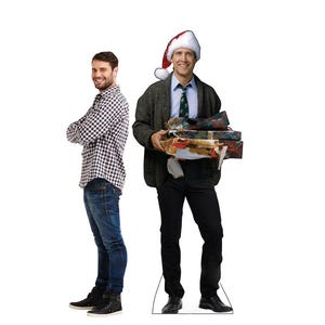 Clark Griswold Cardboard Standee – Life-Size Cutout for Christmas Vacation Fans, Holiday Party Decor, Lifesize Cutout,Event Cardboard Cutout