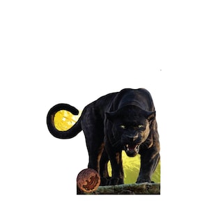 Bagheera The Jungle Book Life-Size Cardboard Cutout, Disney Standee, Jungle Party Decor & Kids Room Display, Jungle-Themed Birthday