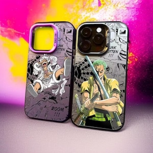Custodie per iPhone di One Piece: Luffy Gear 5 e Zoro, un duo leggendario!