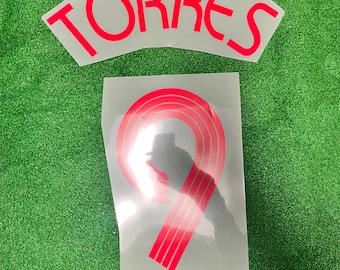 Conjunto de camisetas de visitante con nombre de Fernando Torres del Liverpool 2007-2008