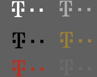 Parche termoadhesivo de patrocinador de T-Mobile / Inspirado en el Bayern de Múnich / 6 colores