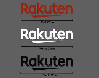 Parche de patrocinador de la camiseta del Barcelona: vinilo de transferencia térmica estilo Rakuten (27 cm, kit para armar)