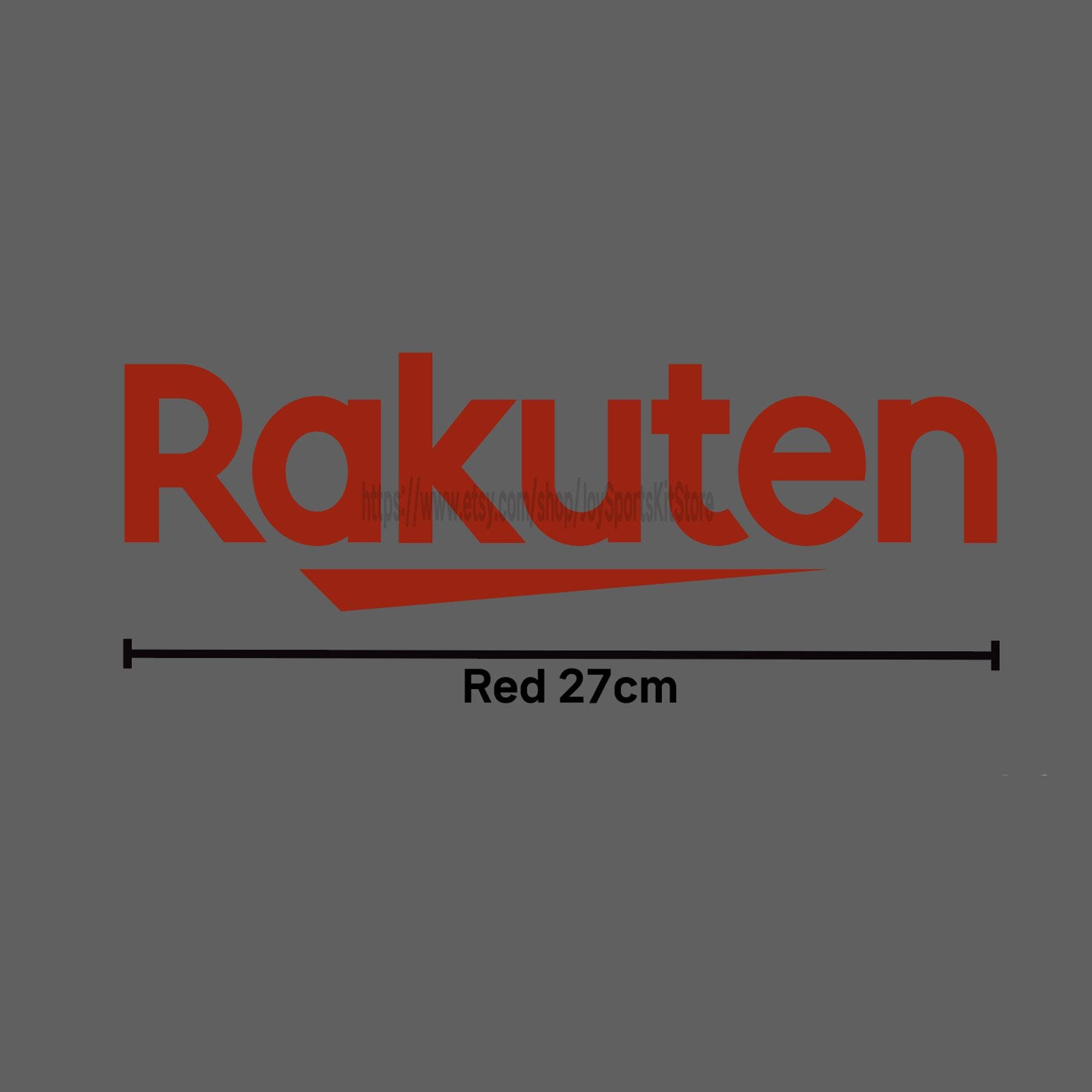 Patch Sponsor Rakuten Style Barcelone – Transfert Thermique 27 Cm – Fait Main