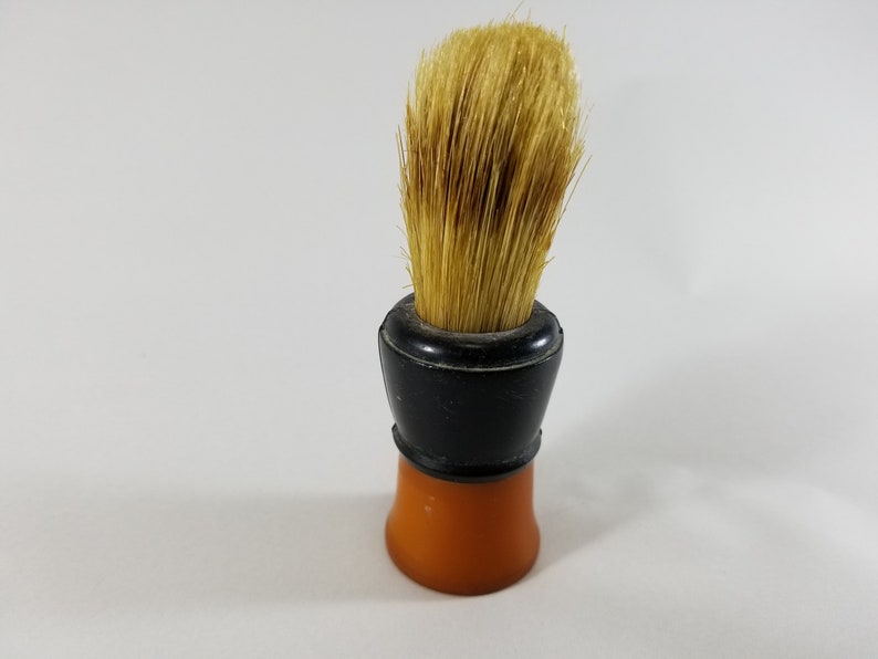 Vintage Fuller Shaving Brush With Twotone Handle Butterscotch Etsy