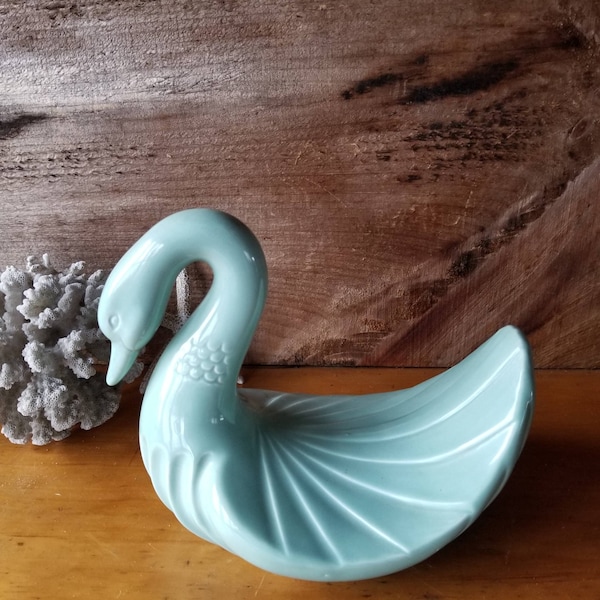 Swan Figurine Etsy