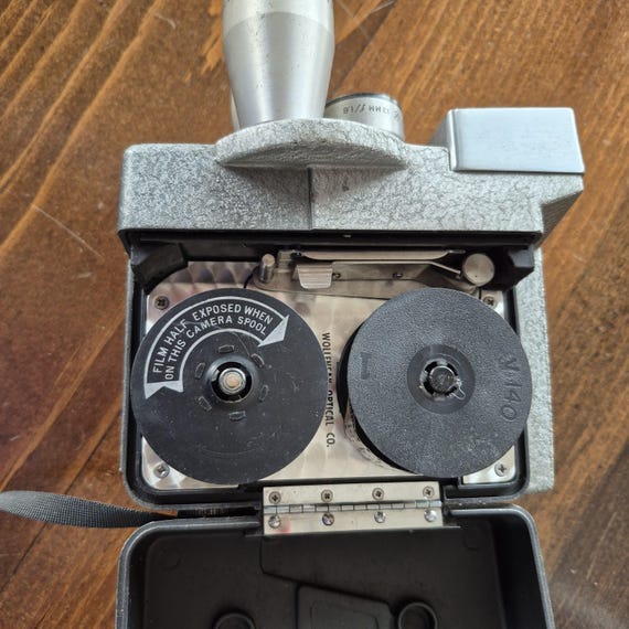 Vintage Wollensak Eye-matic Movie Camera Model 46 Made in USA