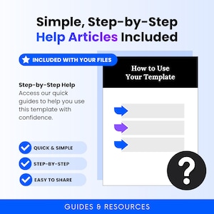 Hiring checklist template with step-by-step help guide, easy instructions for using HR documents, recruitment workflow support, and onboarding preparation guidance