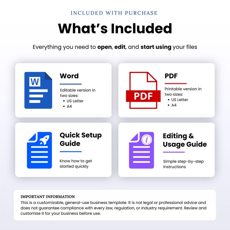 Process Server Document Receipt Log Template – Editable Word + PDF (A4, US Letter) image 9