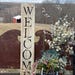 Rustic Welcome Sign - Etsy