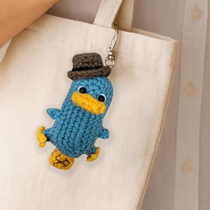 Perry the Platypus Crochet Pattern PDF | Amigurumi Crochet Toy | Beginner Friendly DIY Keychain or Plush | Cute Animal Pattern