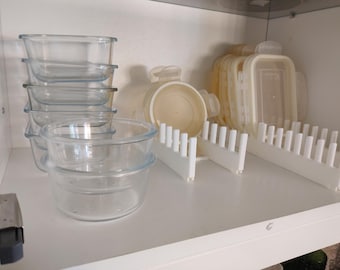Organisateur mural IKEA 365+ pour couvercles – Support pour couvercles Tupperware – Rangement pour placards de cuisine – Gain de place - France