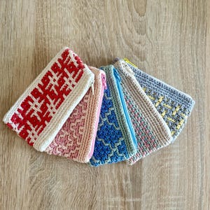 porte monnaie crochet, porte carte personnalisé