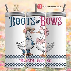 Boots Or Bows Gender Reveal PNG, Retro Cowgirl Cowboy Shower Reveal Party PNG, Western Sublimation, Rodeo Country Design