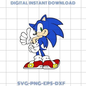 Sonic png svg - The Hedgehog Png Layered SVG - Craft Sonic-Inspired Masterpieces - Sonic Game Cut file, Silhouette, Cricut & Crafting