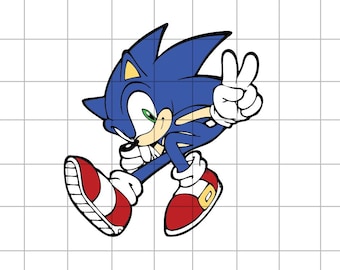 The Hedgehog Svg, sonic Svg, Sonic Head Svg, sonic png, Layered SVG, svg files for cricut, game svg, cartoon SVG Bundle, Instant download