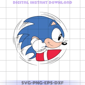 Sonic Svg, Sonic Outline SVG, Sonic Hedgehog Outline SVG, Sonic Hedgehog PNG, Sonic Clipart, Sonic Cut File, Sonic Laser Cut File