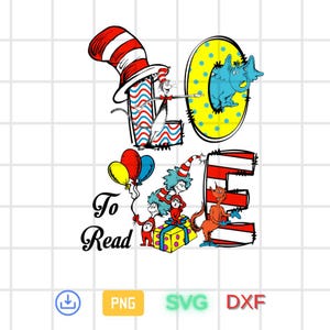Dr Seuss Svg Layered Item, Dr. Seuss Quotes Cat In The Hat Svg Clipart, Cricut, Digital Vector Cut File, And The Hat Svg Png Eps Dxf