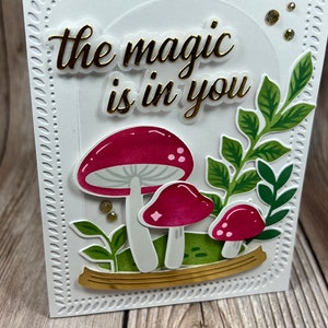Magic Mushroom - Creations By Wendalyn, Spring, Birthday, Friend