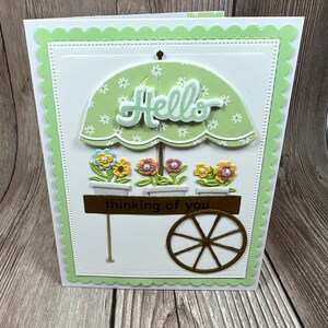 Hello Thinking of you - Creations By Wendalyn, Spring, Birthday, Friend