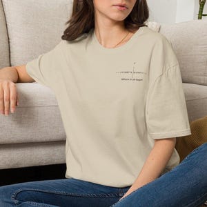 Customizable Coordinates T-Shirt | Minimal Map Coordinates Shirt | Where It All Began | Personalized Gift