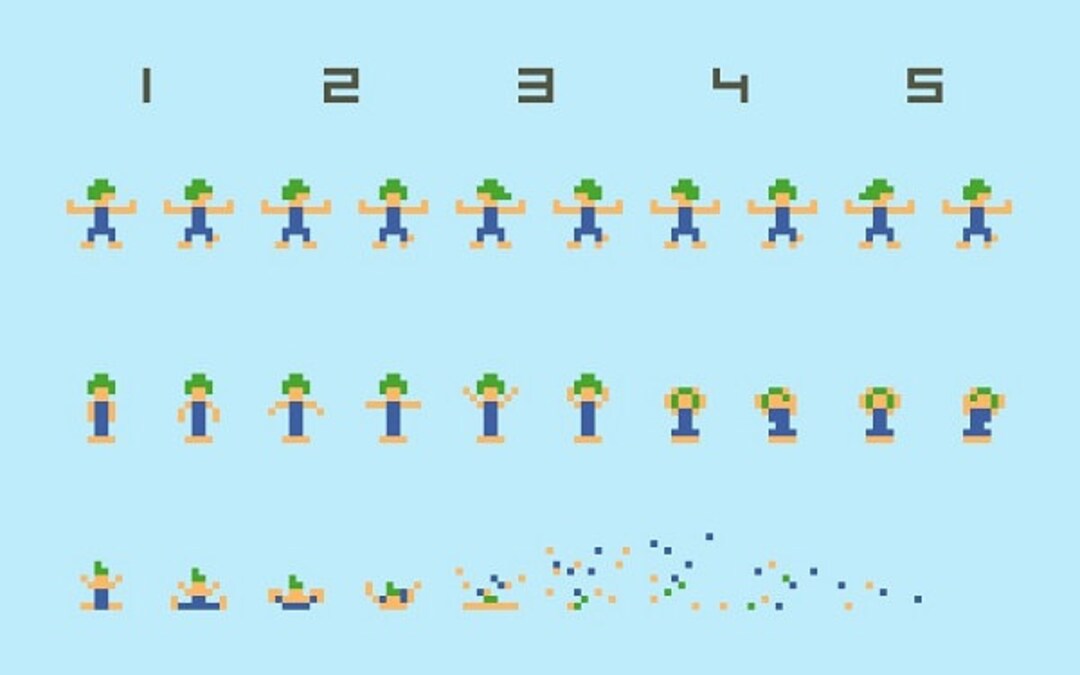The sprites clearly do not look like actual lemmings': the inside