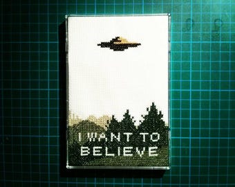 Kruissteekpatroon X Files I Want To Believe