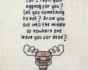 Clark Griswold-advocaat: kruissteekpatroon kerstvakantie