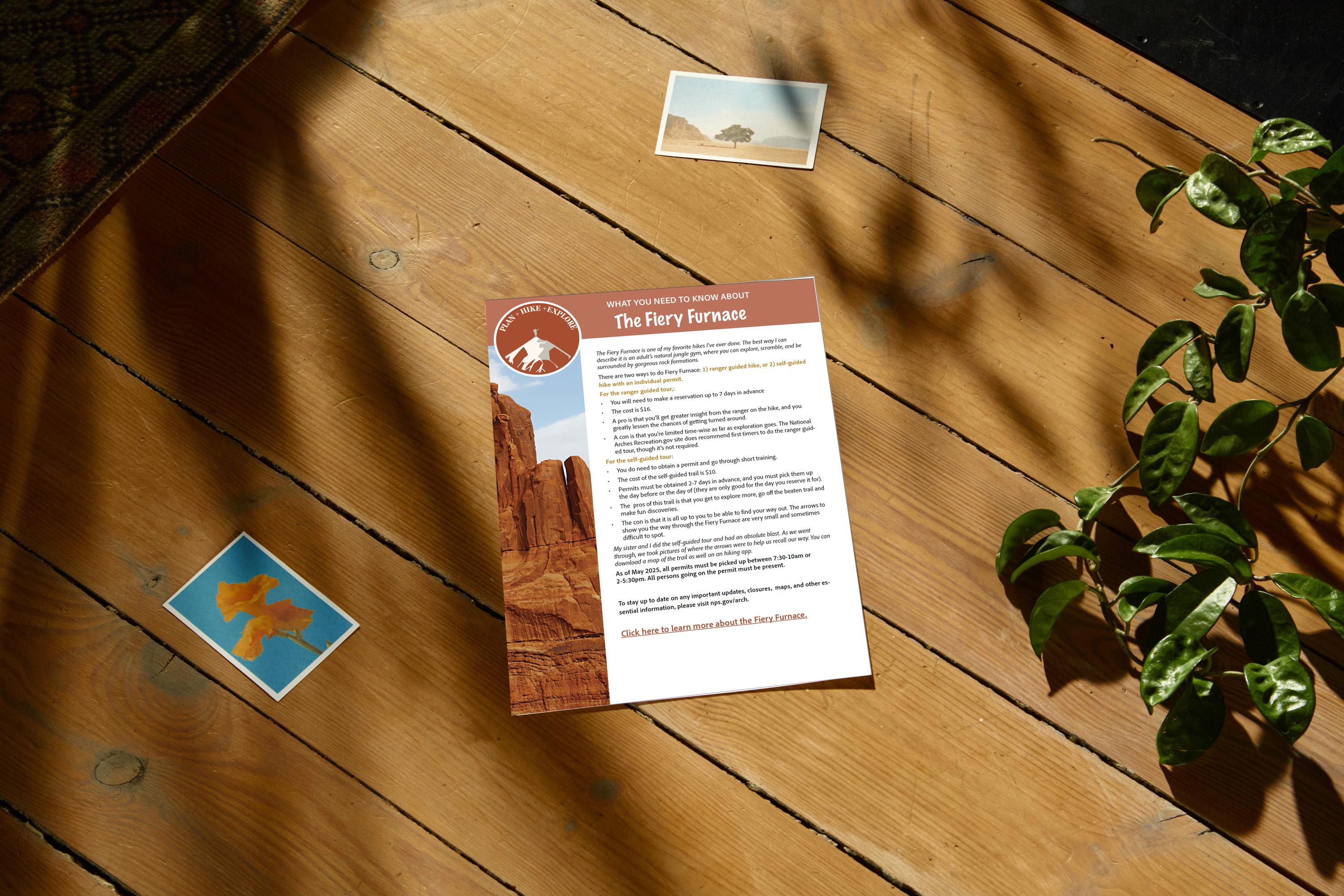 Fiery Furnace Wanderführer – Arches National Park Wanderkarte & Tipps