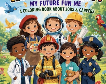 Kids Career Coloring Book | Community Helpers Learning Activity (PDF Download)
