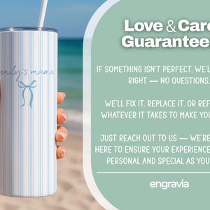 Personalized Mama Tumbler-Custom Name Tumbler-New Parent Gift-Mother's Gift-Future Mom Gift-New Baby Gift for Mom-Pregnancy Announcement image 9