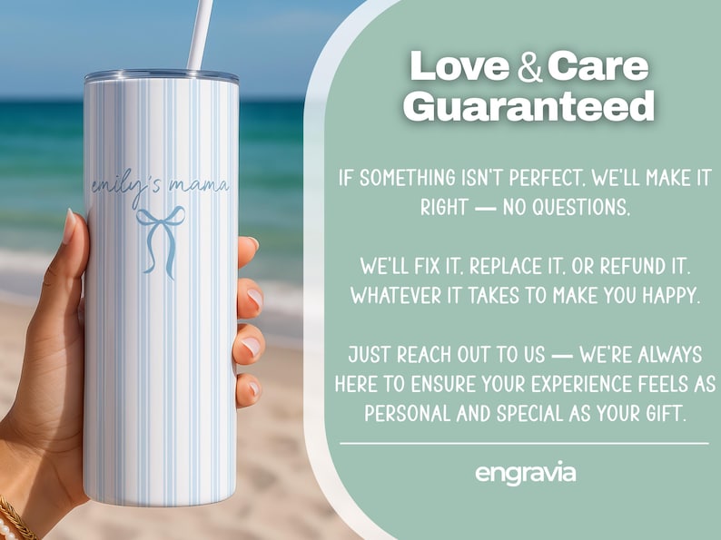 Personalized Mama Tumbler-Custom Name Tumbler-New Parent Gift-Mother's Gift-Future Mom Gift-New Baby Gift for Mom-Pregnancy Announcement image 9