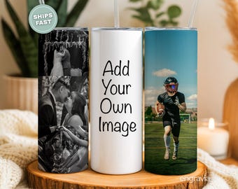 Custom Photo Tumbler 20 oz-Custom Name Tumbler-Personalized Tumbler with Logo-Personalized Business Cups-Tumbler with Photo