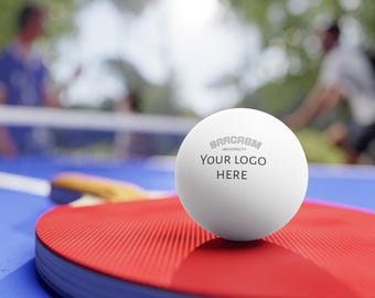 Custom Ping Pong Balls, Personalized Party Favors, Set of 6